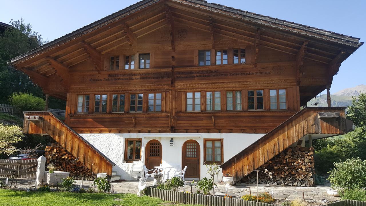Bed and Breakfast Bergluft Lenk im Simmental Exterior foto